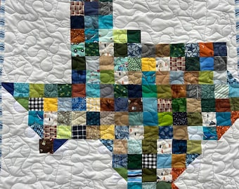 Blauer Texas Baby Quilt