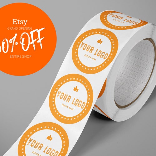 Custom Labels on Roll Premium Gloss Weatherproof Labels Etsy