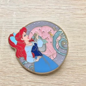 Ariel Little Mermaid profile fantasy pin LE 50