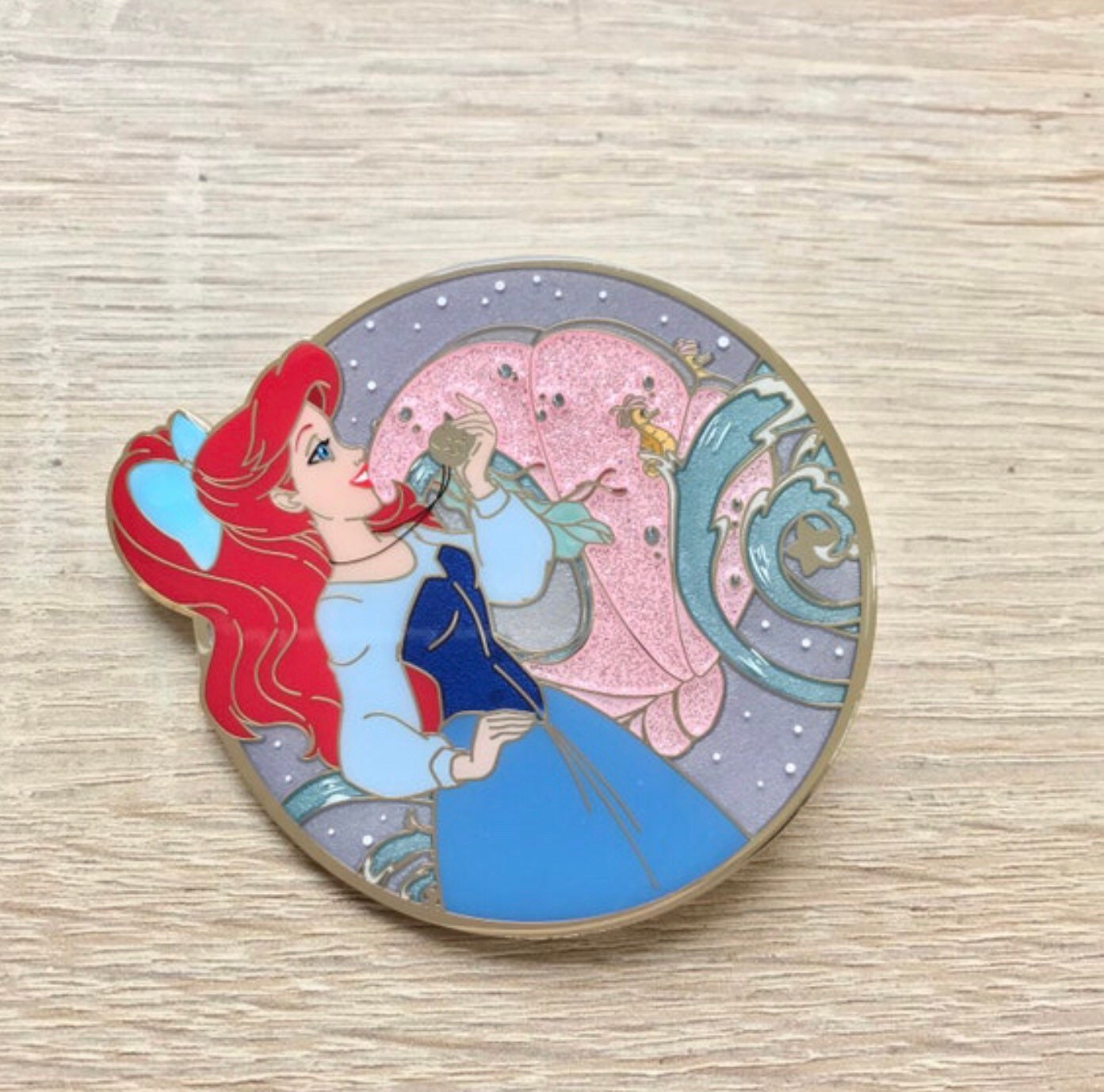 ファンタジーピン スティッチ アリエル ♡ リトルマーメイド ディズニー アリエル ファンタジーピン ピン