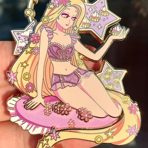 Rapunzel Schlummerparty Fantasy Anstecker LE 50