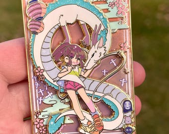 Spirit Dragon magic anime panel fantasy pin LE 75