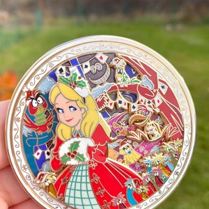 Alice in wonderland seasons fantasy pin LE 60