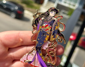 Magical girl red kimono series fantasy pin LE 60