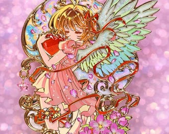 Astral Big Wings Sakura CCS fantasy pin LE 75