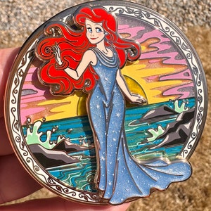 Ariel little mermaid fall sea dress seasons fantasy pin LE 60