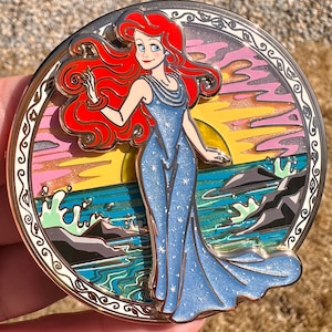 Ariel little mermaid fall sea dress seasons fantasy pin LE 60