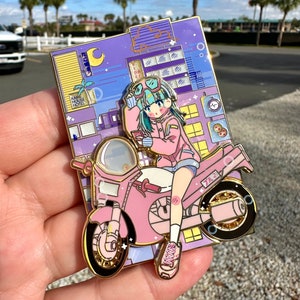 Bulma Dragon panel fantasy pin LE 50