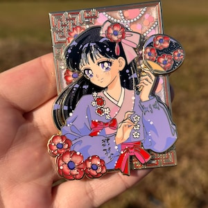 Magical girl red Mars fan fantasy pin LE 50