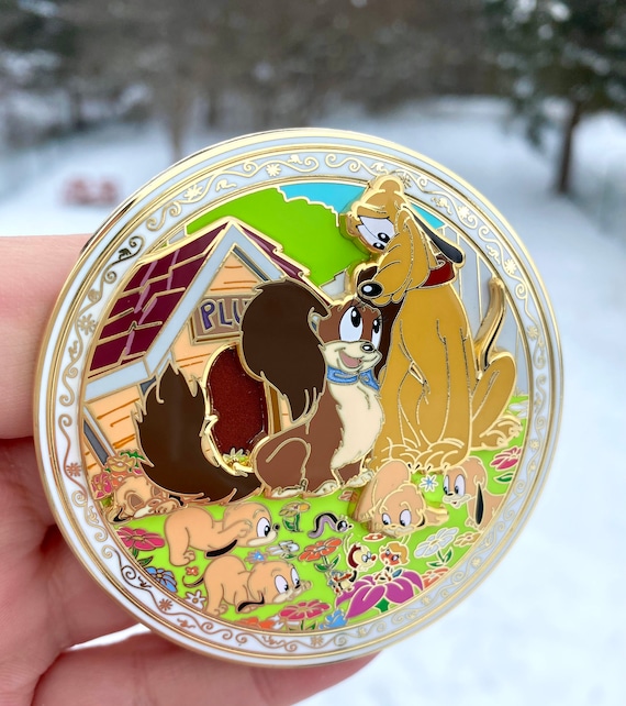 プルート・フィフィの子犬、犬、夏の季節、ファンタジーピン、LE 60