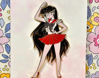 Moon Rabbit Pins Mars concept magical moon girl fantasy pin