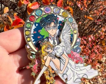 Magical girl romance fantasy pin LE 50