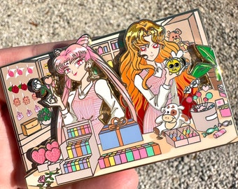 Magical Villian girls 90’s weekender fantasy pin LE 50