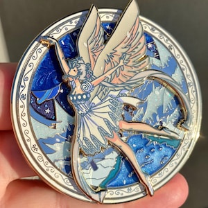 Magical girl queen Winter seasons fantasy pin LE 60
