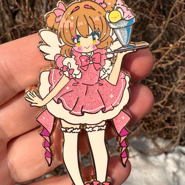 Magical girl Sakura maid LE 75 fantasy enamel pin