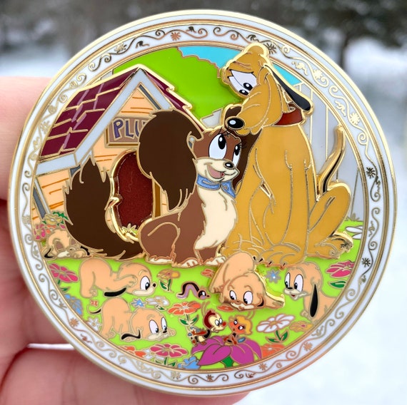 プルート・フィフィの子犬、犬、夏の季節、ファンタジーピン、LE 60