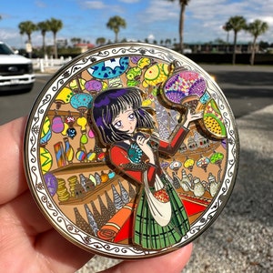 Magical girl purple summer seasons fantasy pin LE 60