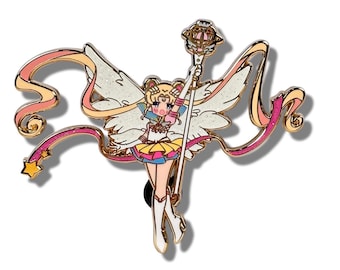 Sm magical girl final battle topper fantasy pin LE 50
