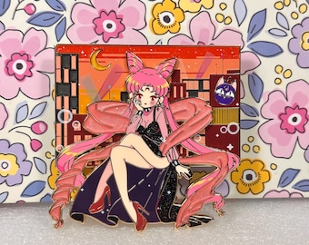 Wicked lady variant Magical Girl cityscape fantasy pin LE 50