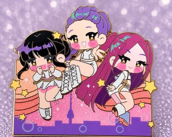 SMP KPDH Chibi single layer version fantasy pin LE 50