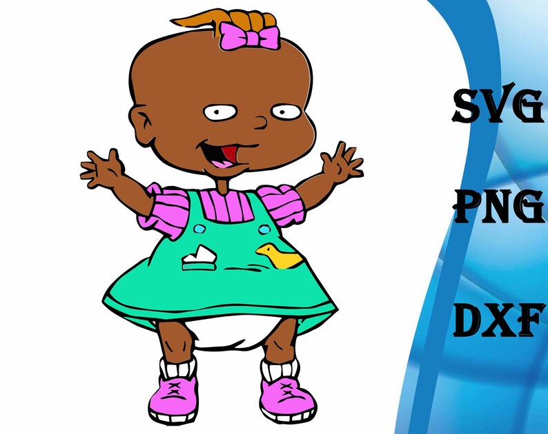 Download Paper Stickers Labels Tags Png Lil Rugrats Svg Png American Baby Svg Dxf Dxf Rugrats Digital