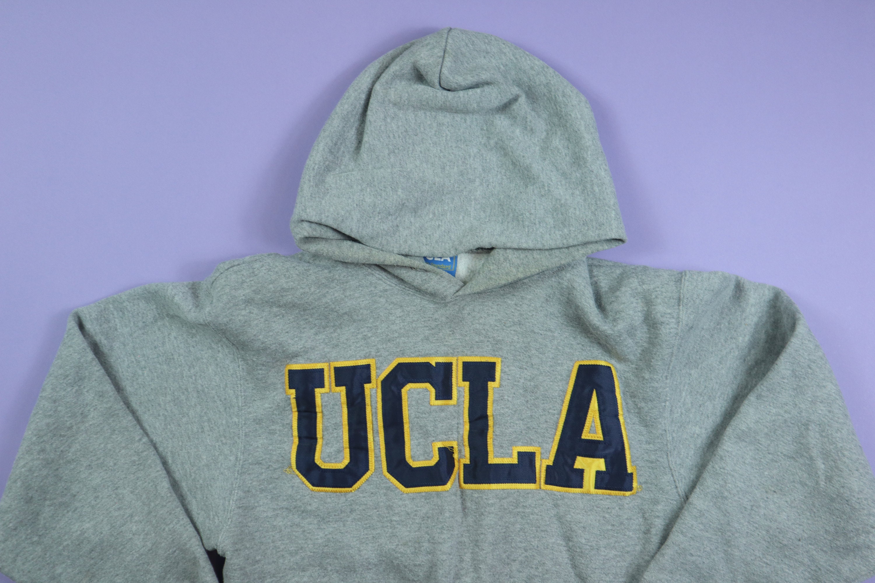 UCLA Vintage Hood Heather Grey - Campus Store