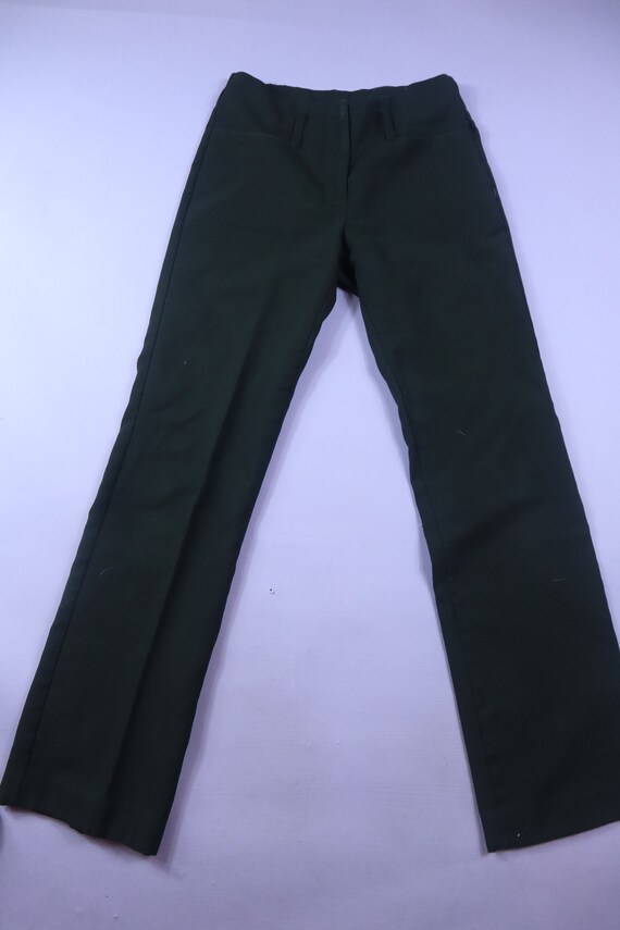 Jeans Wear New Time Black Trousers 1990's Y2K Vin… - image 3