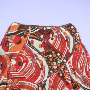Orange Brown Jessica Y2K Vintage Skirt