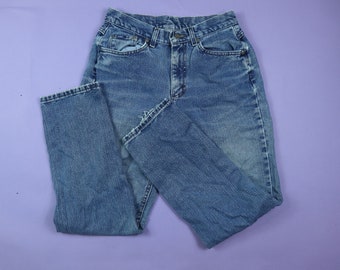 Lee Faded Cords Denim 1980's Vintage Pants