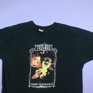 Tremere Vampire The Masquerade 1990&#39;s Vintage T-Shirt