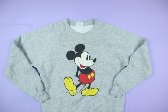 Classic Mouse Mickey Disney 1980's Vintage Crewne… - image 1