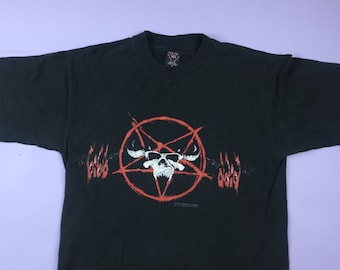 ヴィンテージ Danzig シャツ、Lucifuge、Misfits Samhain、レアな T