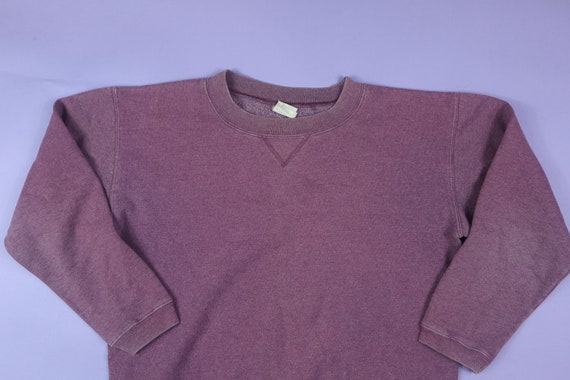 Hanes Her Way Faded Dusty Rose Pink Blank 1990's … - image 1