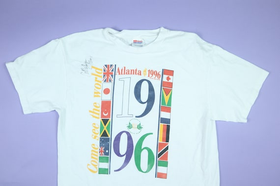 Atlanta Olympics Games 1996 Vintage T-Shirt - image 1