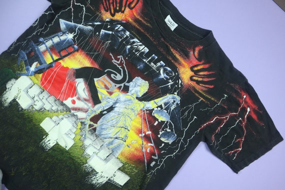Metallica All Over Print 1991 Vintage Tshirt - image 5