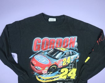 90年代のヴィンテージ ジェフ・ゴードン NASCAR Tシャツ アメリカ製 