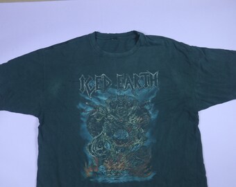 Vintage Iced Earth the Relic Sleeps No More T-shirt Tee - Etsy