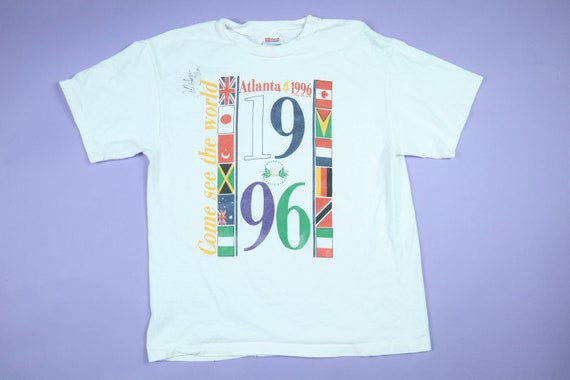 Atlanta Olympics Games 1996 Vintage T-Shirt - image 2