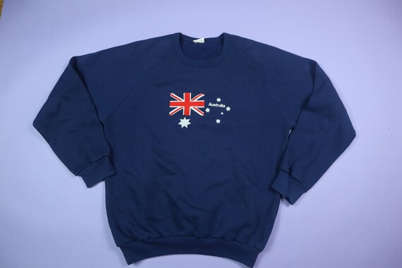Australia Flag 1990's Vintage Crewneck Sweatshirt - image 2