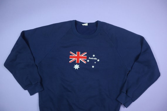 Australia Flag 1990's Vintage Crewneck Sweatshirt - image 1