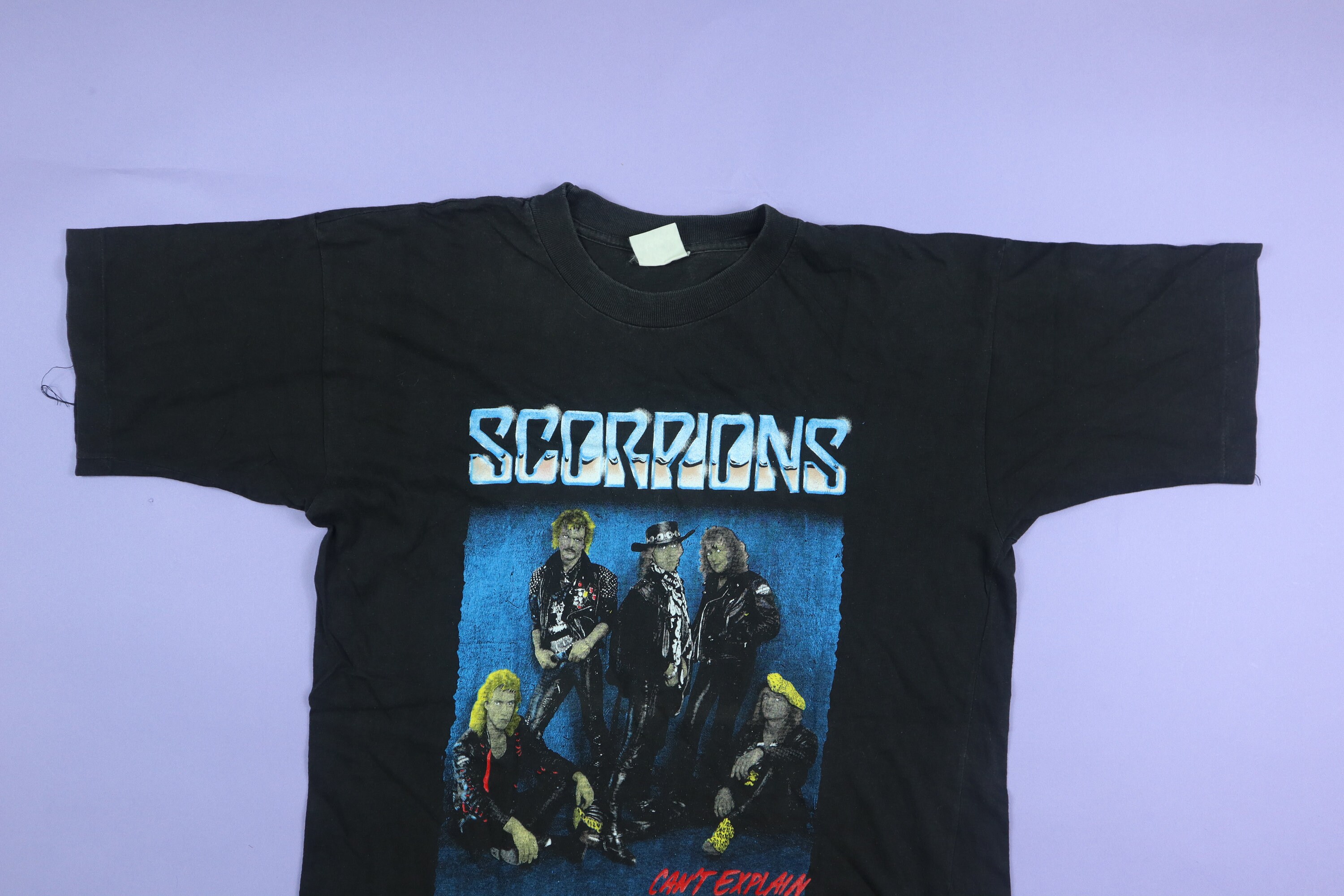 80s Scorpions Shirt - Etsy 80s Scorpions Shirt - Etsy