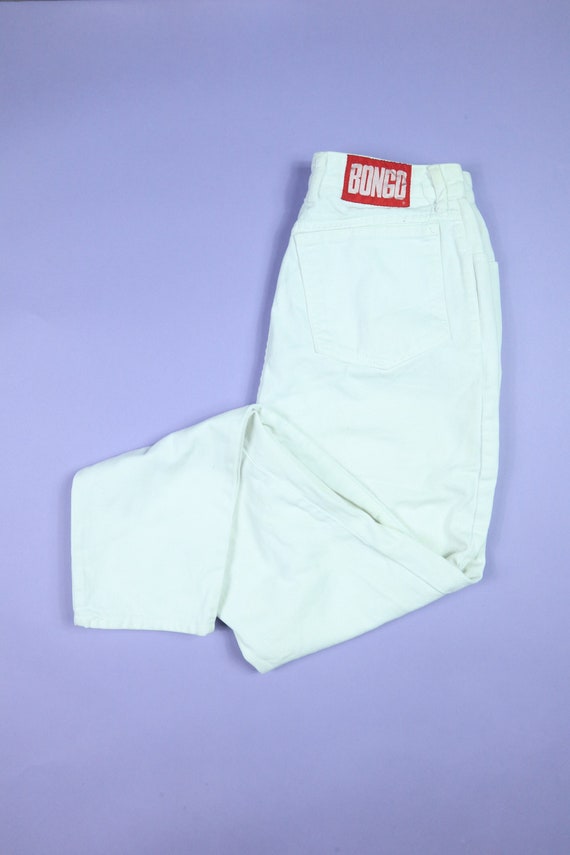 White Bongo 1980's Vintage Denim Pants - image 1