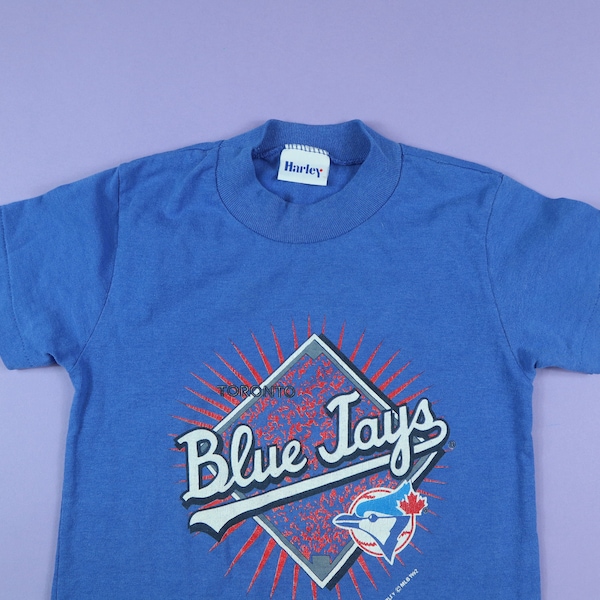 Kids MLB Blue Jays Toronto 1990's Vintage T-Shirt