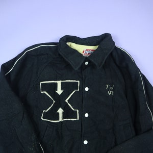 Straight Edge X Xavier Wrestling 1991 Vintage Varsity Jacket