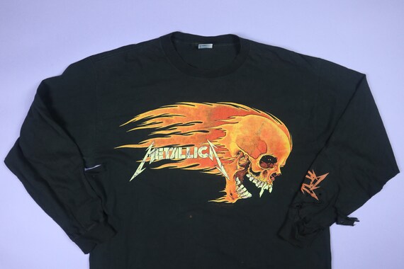 Metallica Shirt Fixxxer Rare Pushead Tour - High-Quality Printed Brand