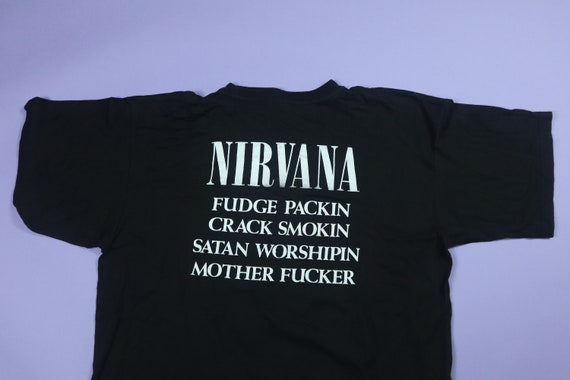 Nirvana 1990's Vintage Tshirt - image 4