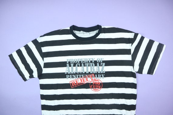 Alcatraz Too Cute Reject 1990's Vintage T-Shirt - image 2