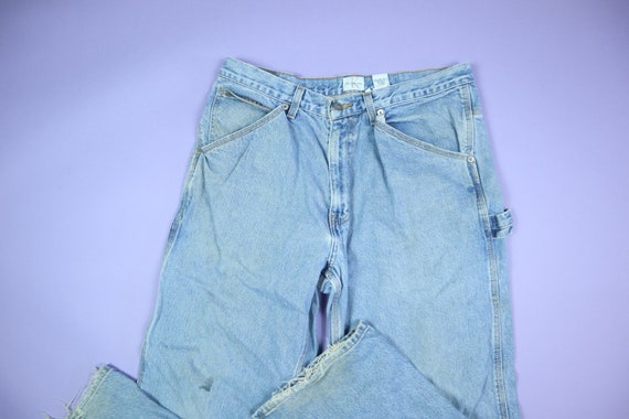 Calvin Klein Worker Jeans 1990's Vintage Denim Je… - image 1