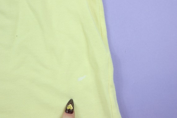 Esprit Yellow Vintage Polo Button Up Shirt - image 3