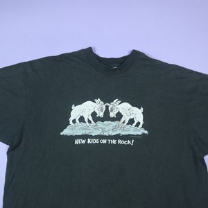 Cute New Kids On The Rock 1990's Vintage TShirt image 1